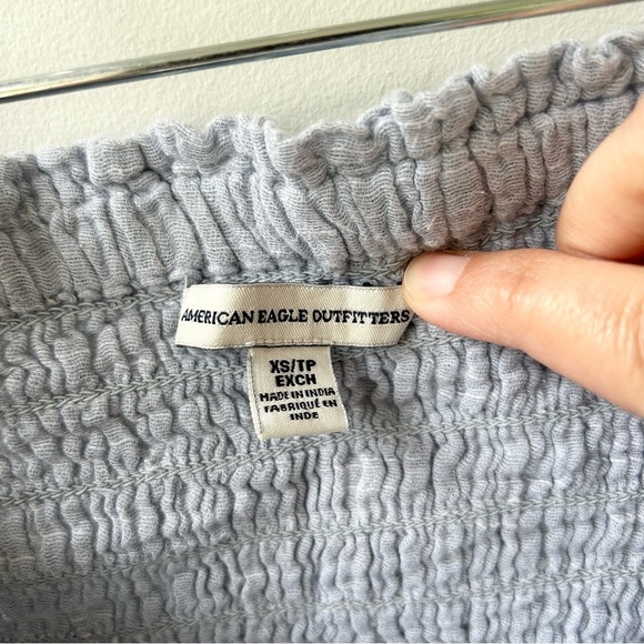 AEO gauzy cotton tube top - Picture 4 of 6